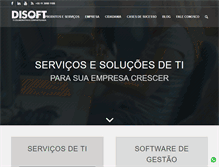 Tablet Screenshot of disoft.com.br